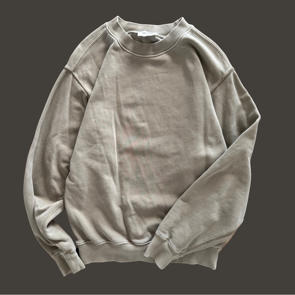 ELWOOD Oversized Core Crewneck Sweater